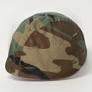 Older M1 Helmet with Liner and Woodland Pattern Cover